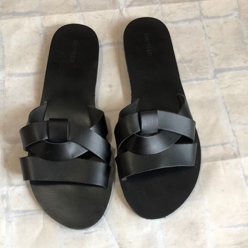 Black sandals